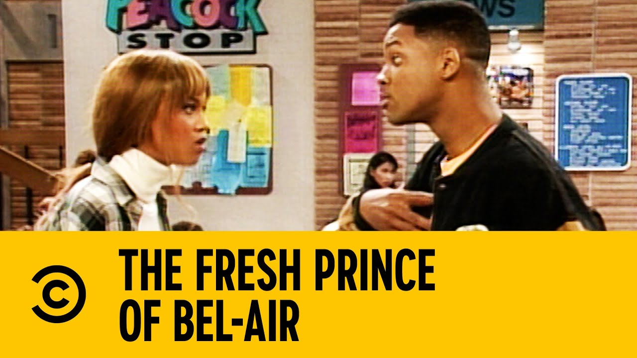 Will Smith & Tyra Banks Iconic Argument Scene | The Fresh Prince Of Bel-Air