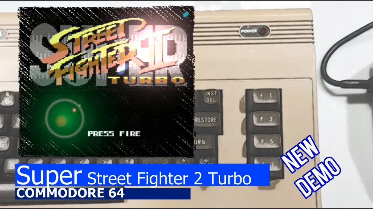 Commodore 64 -=Super Street Fighter 2 Turbo=- new demo