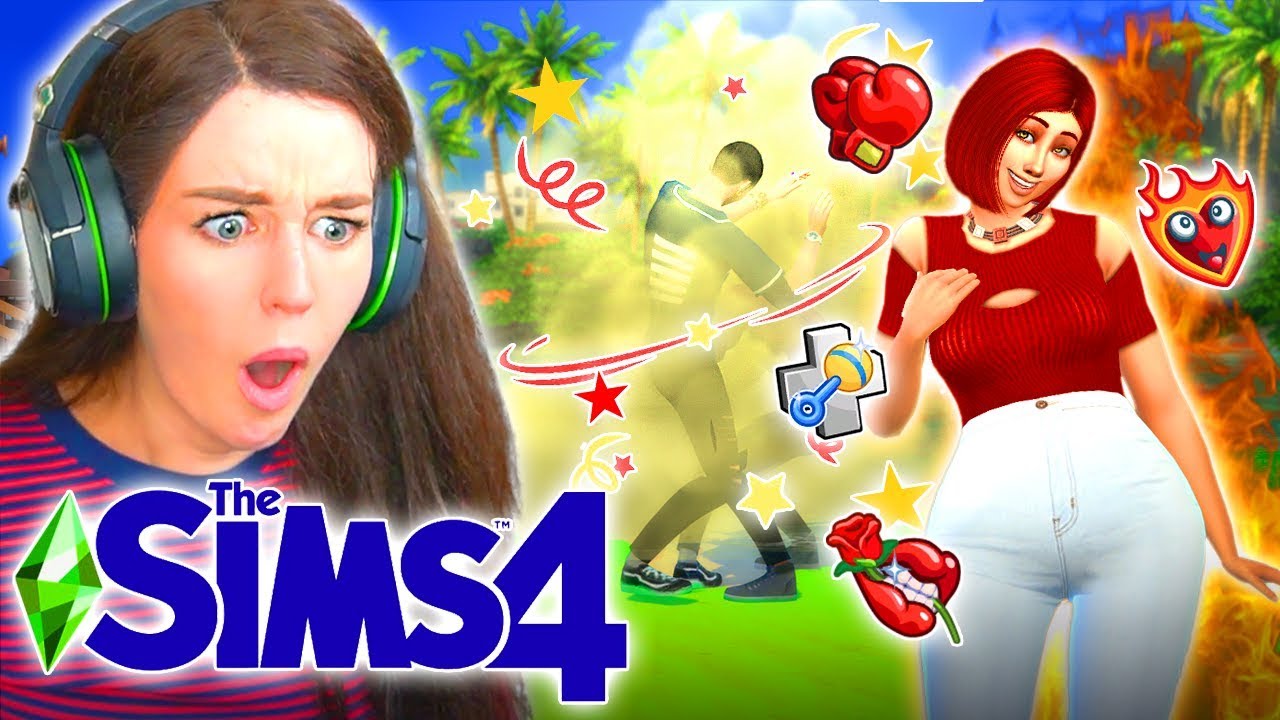 I left my FLIRTY Sims on FREE WILL ONLY for a WEEK...  💕
