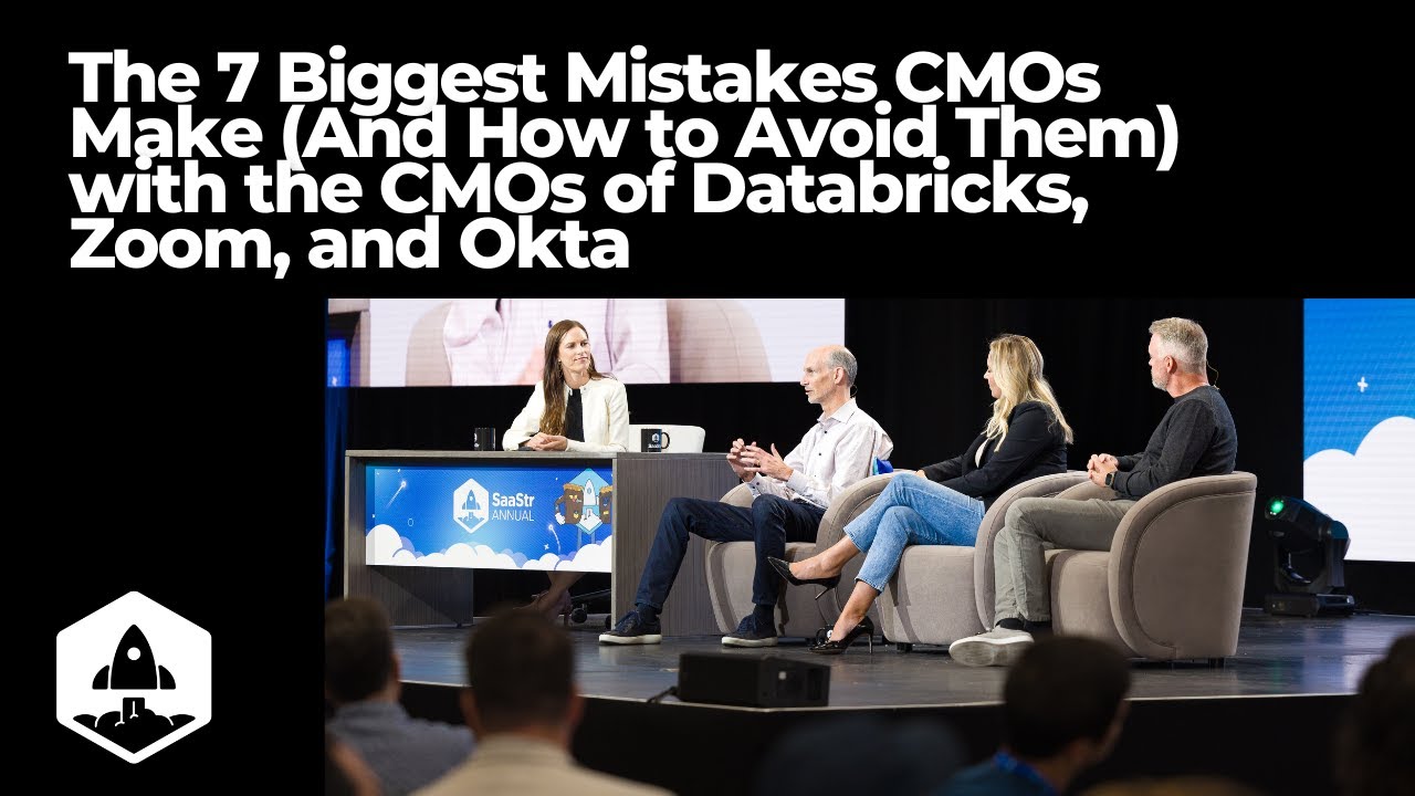 The 7 Biggest Mistakes CMOs Make (And How to Avoid Them) with the CMOs of Databricks, Zoom, and Okta