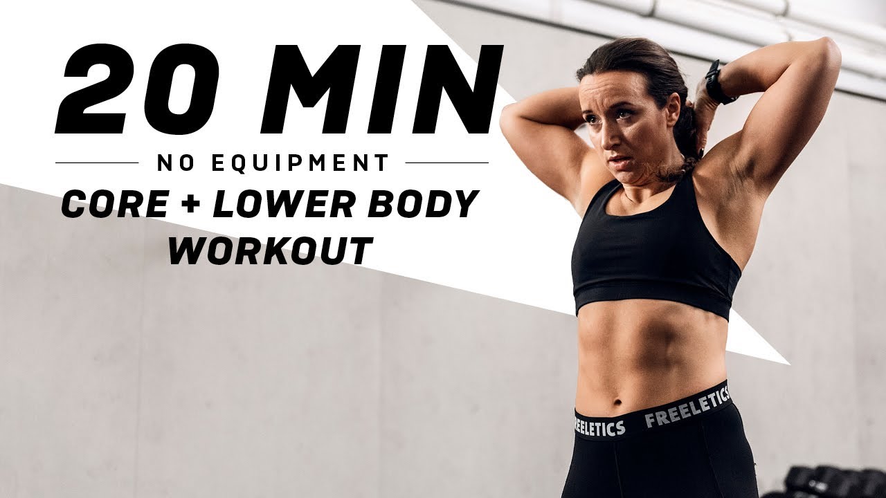 Aphrodite Lower body + core workout | Freeletics no equipment workout