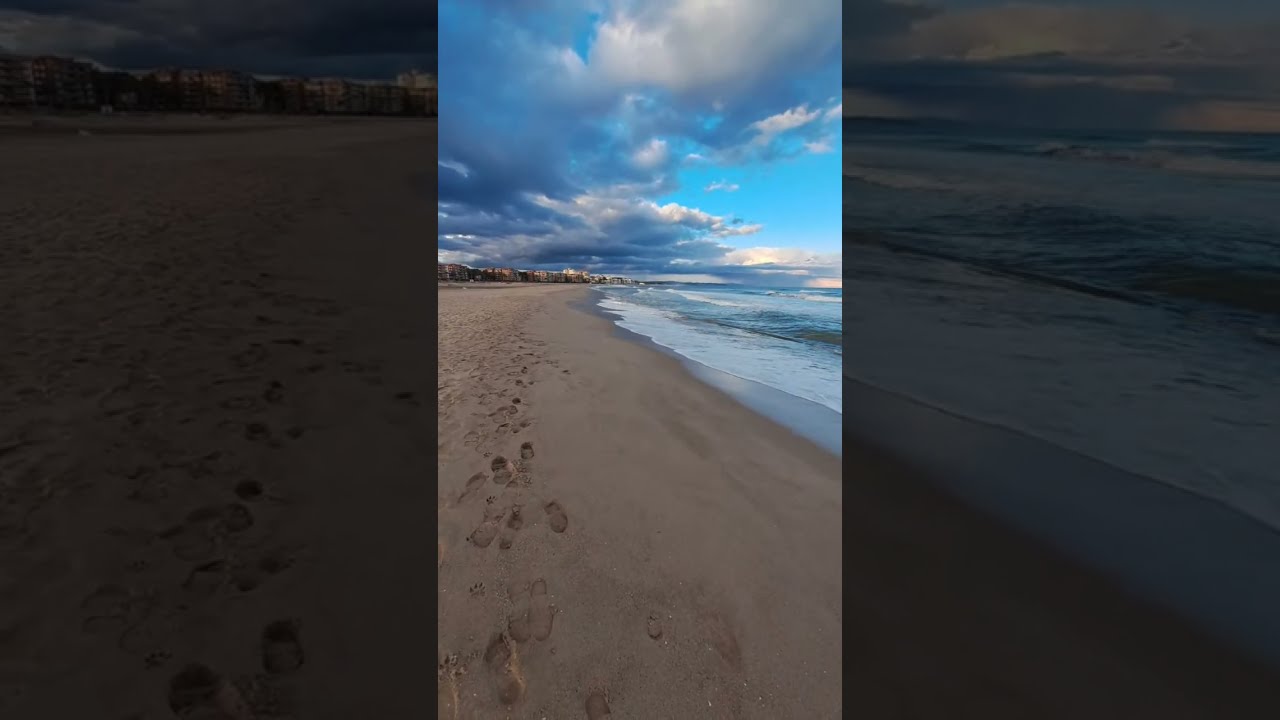 Gabriel Alfonso está en vivo desde la playa la paella en España. #youtube 