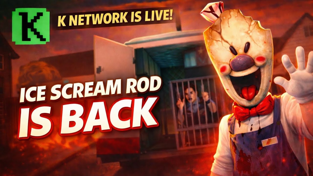 Ice Scream Improved Version Full Gameplay (Rod Is back)
