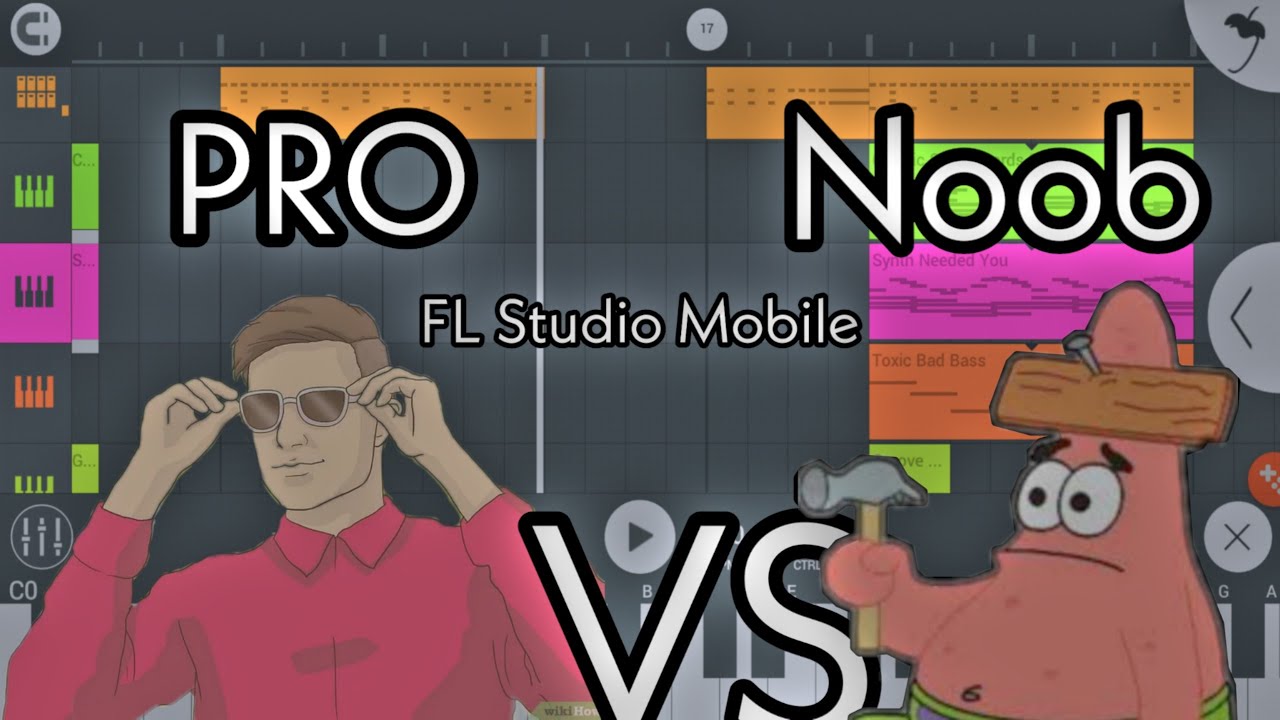 Pro Vs Noob en FL Studio Mobile/ Noob vs Pro FL Studio