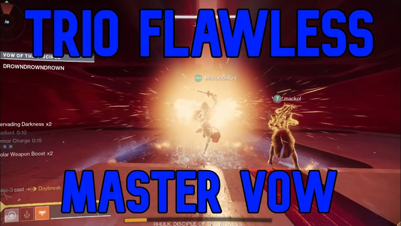 Trio Flawless Master Vow