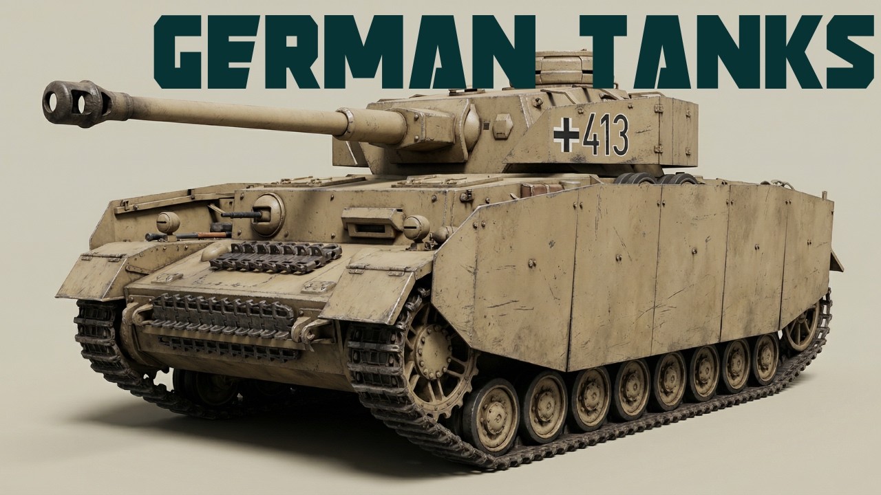 Every Single German Tank of WW2 Explained