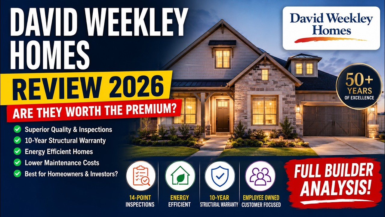 David Weekley Homes Review 2026: Are They Worth the Premium? Full Builder Analysis
