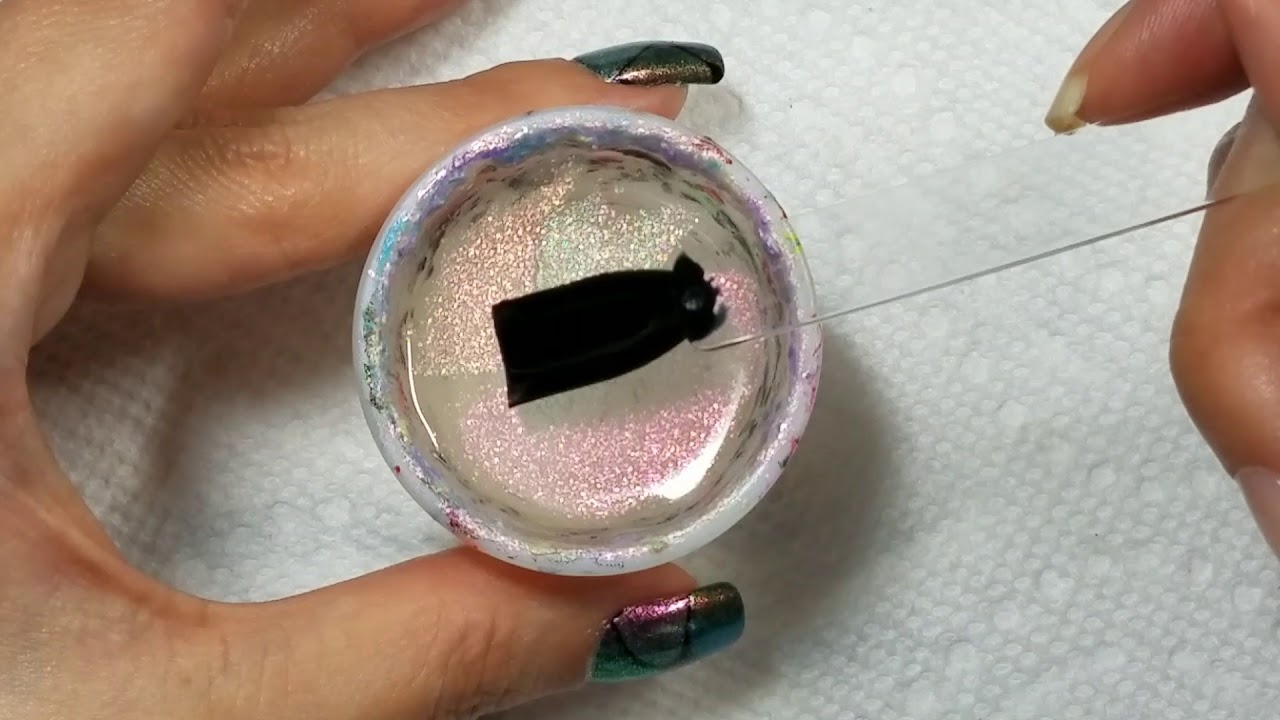 Three drop watermarble tutorial - No Watermarble tool needed