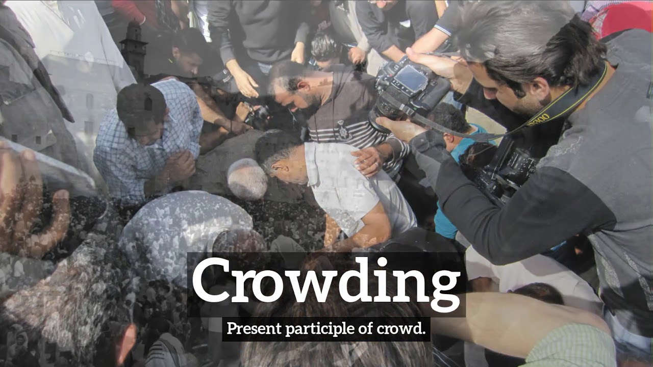 How to Say Crowding in English? | What is Crowding? | How Does Crowding Look?
