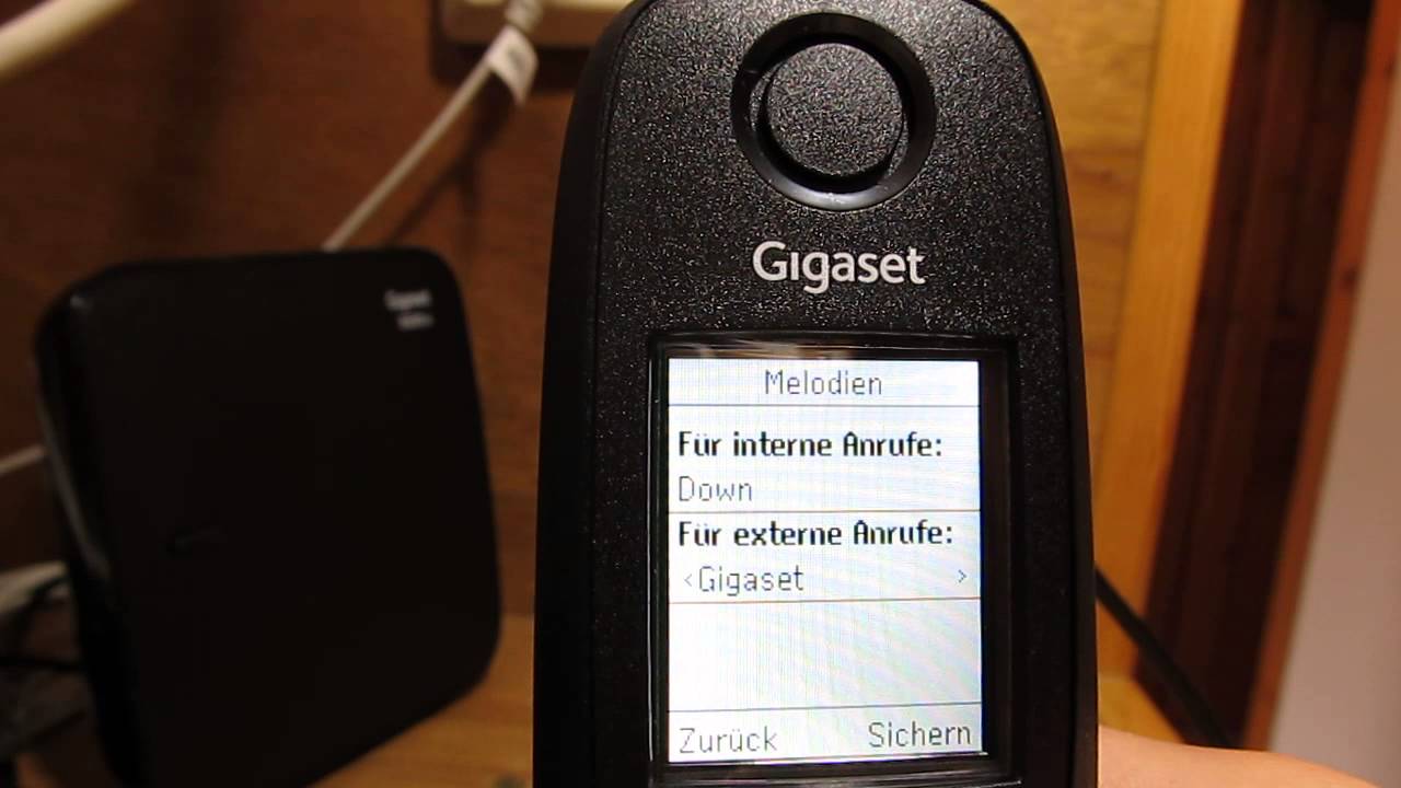 Gigaset E630 A - Klingeltöne