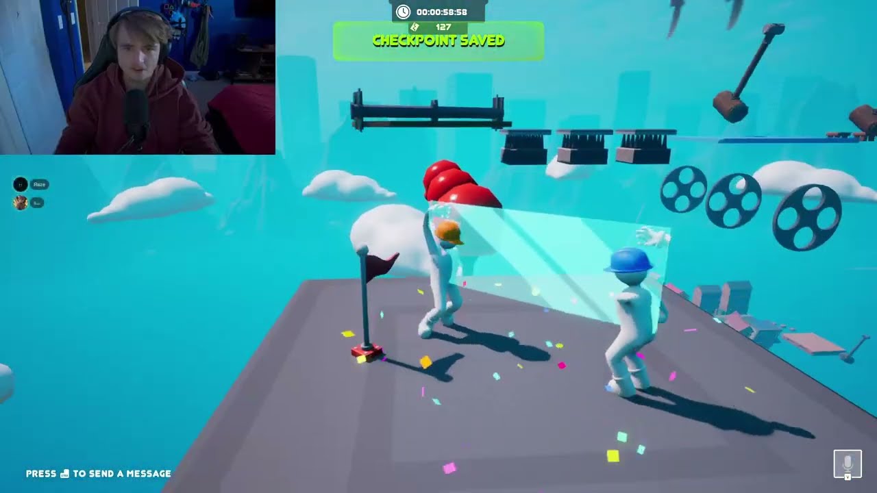 Beating Carry The Glass While My Friend Rages and Lags