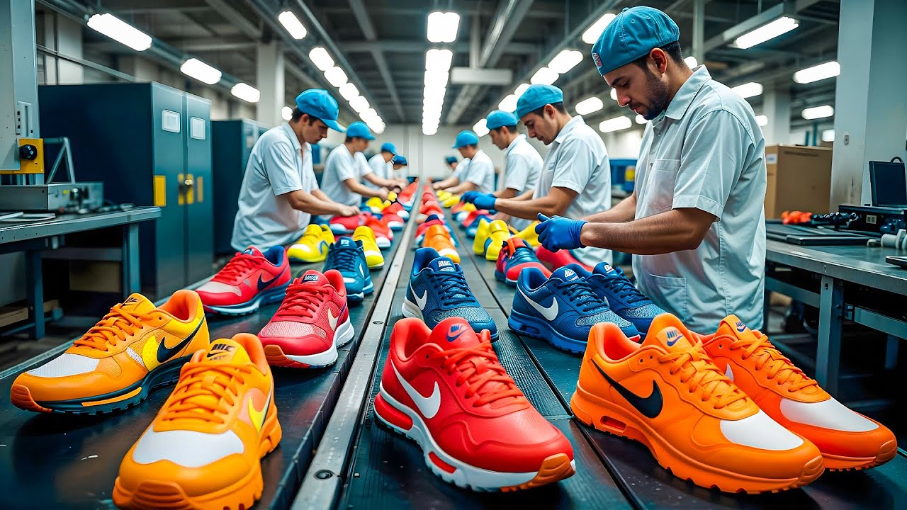¿Cómo se Fabrica las Zapatillas NIKE? | Proceso de Fabricación