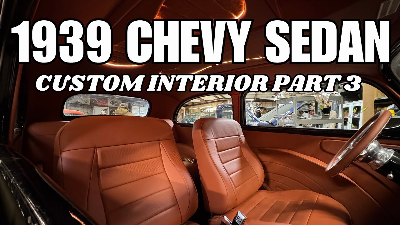 Building a Custom Interior | Upholstery Techniques | 1939 Chevy Part 3