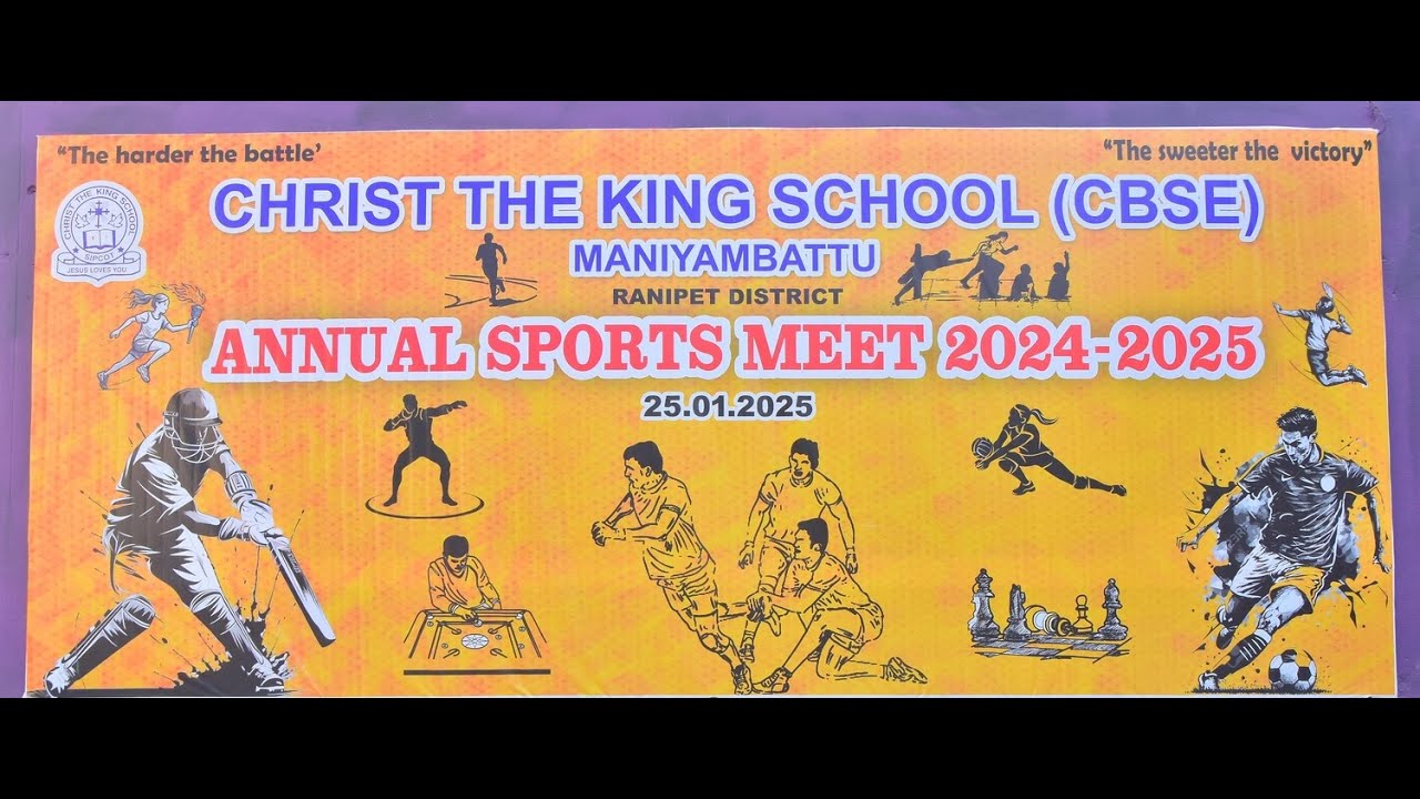 CTKS ANNUAL SPORTS MEET | 2025 | PART 1