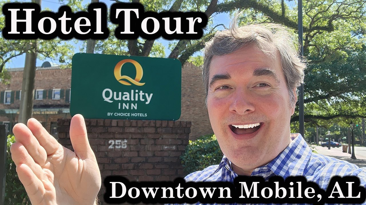 USA Hotel Tour: Quality Inn Downtown Historic District Mobile, Alabama