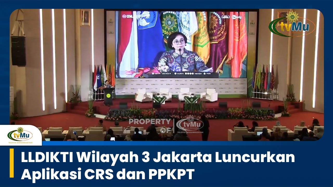 LLDIKTI Wilayah 3 Jakarta Luncurkan Aplikasi CRS dan PPKPT