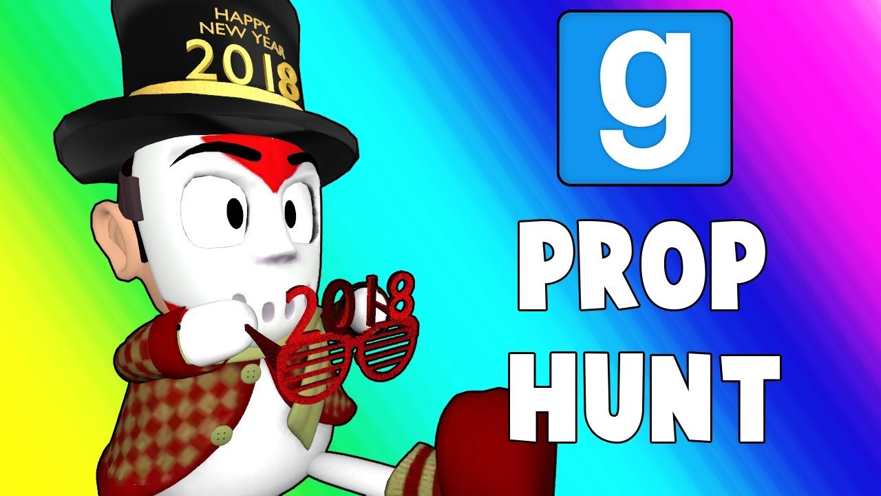 Gmod Prop Hunt Funny Moments - Secret Vending Machine Spot! (Garry's Mod)