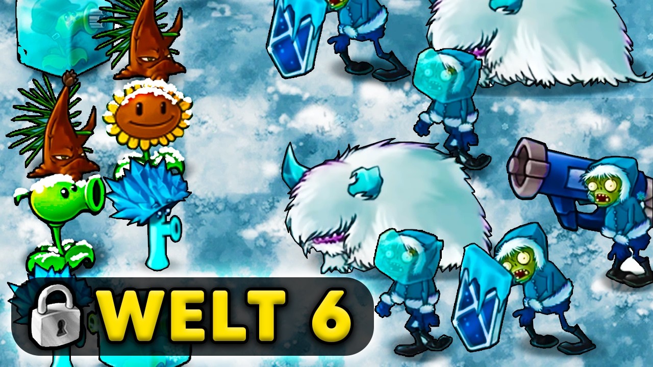 Die GEHEIME SCHNEE-WELT in PvZ Fusion!