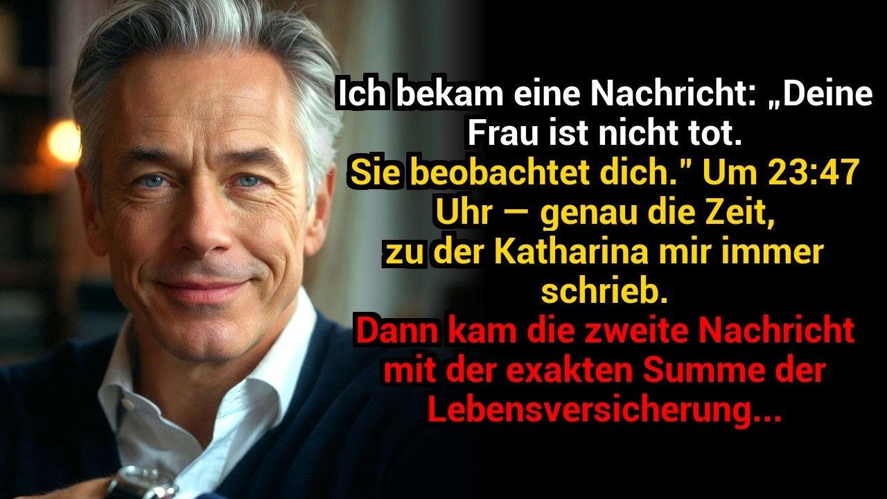 Ich Bekam Eine Nachricht: „Deine Frau Ist Nicht Tot. Sie Beobachtet Dich.“