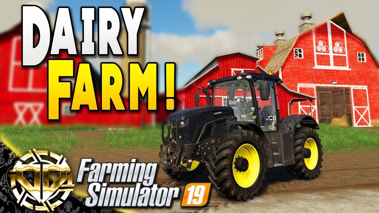 DAIRY FARM : WESTBRIDGE HILLS MAP : Farming Simulator 19 Gameplay : Westbridge Hills EP1