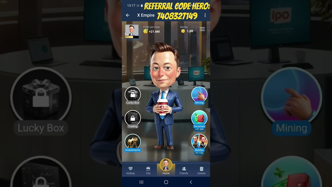 Musk Empire #xempire #muskempire #elonmusk #telegram #airdrop #coin #crypto #content #riddle #rebus