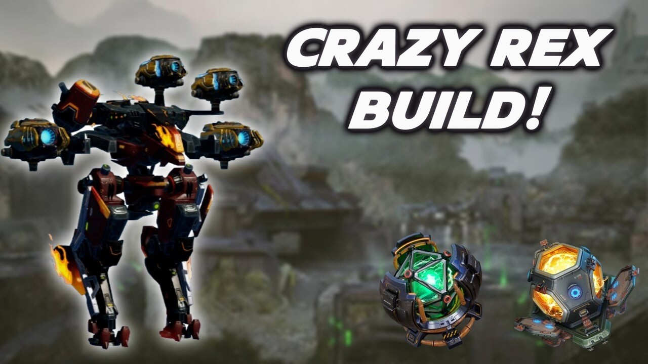 Kroko Rex One Shots Almost All Robots! | War Robots