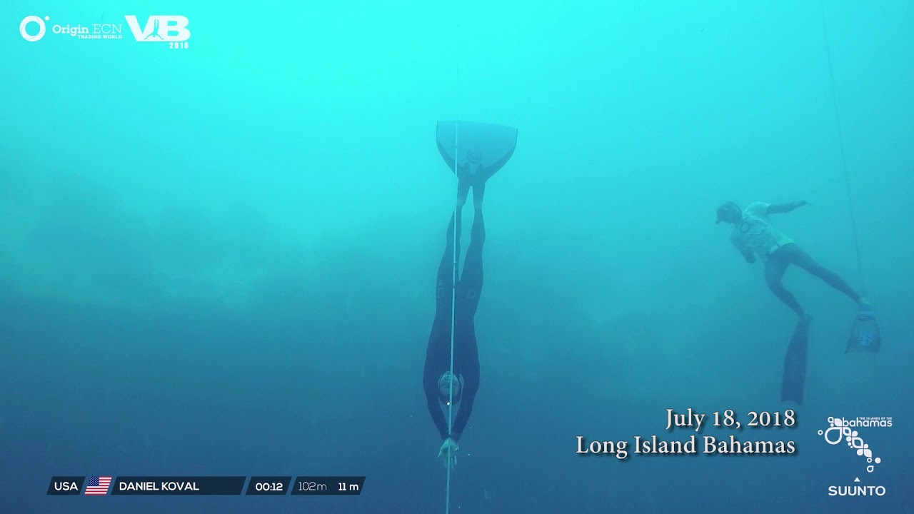 Dan Koval Freediving Champ