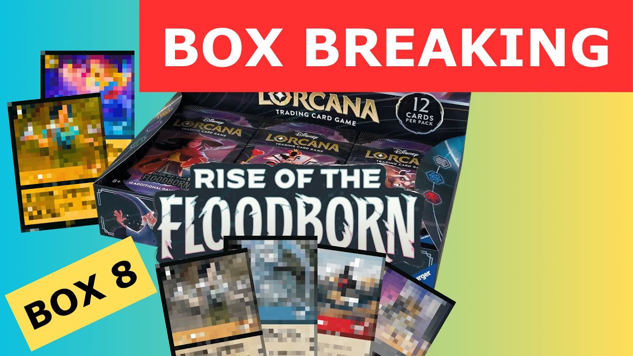 SIX Legendary Cards!!! Breaking Boxes For Value - Rise of The Floodborn || Giveaway Announcement!!!