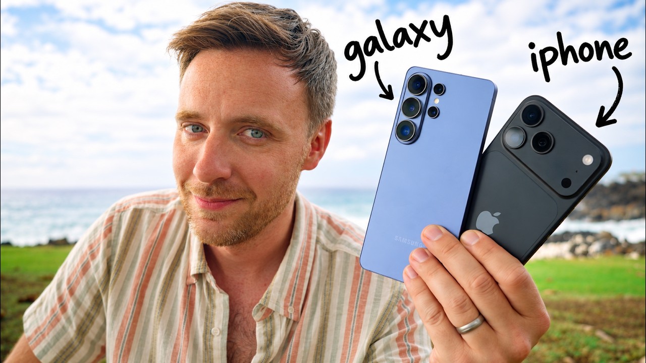 I Took the iPhone & Samsung to Hawaii&hellip; Which Camera Wins!?