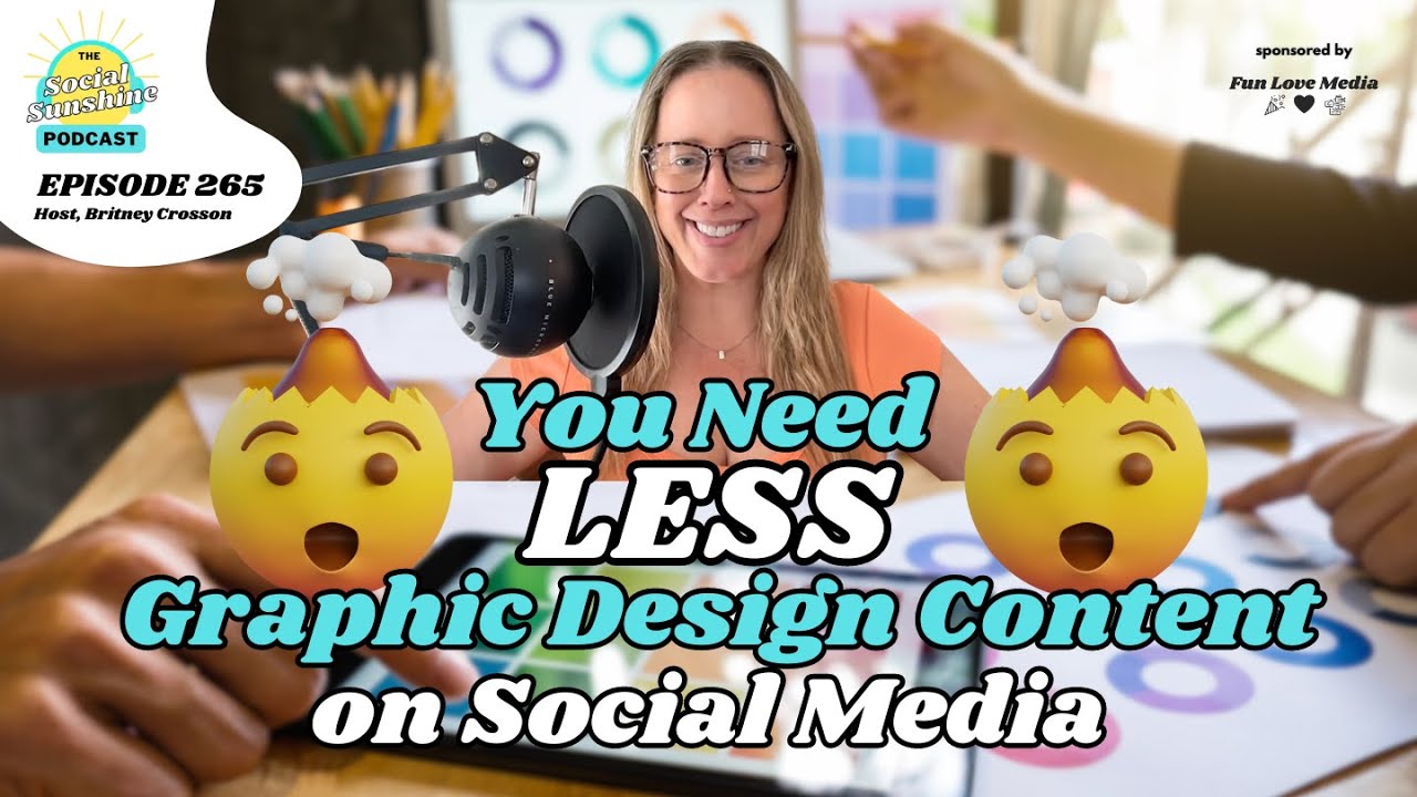 You Need LESS Graphic Design Content on Social Media