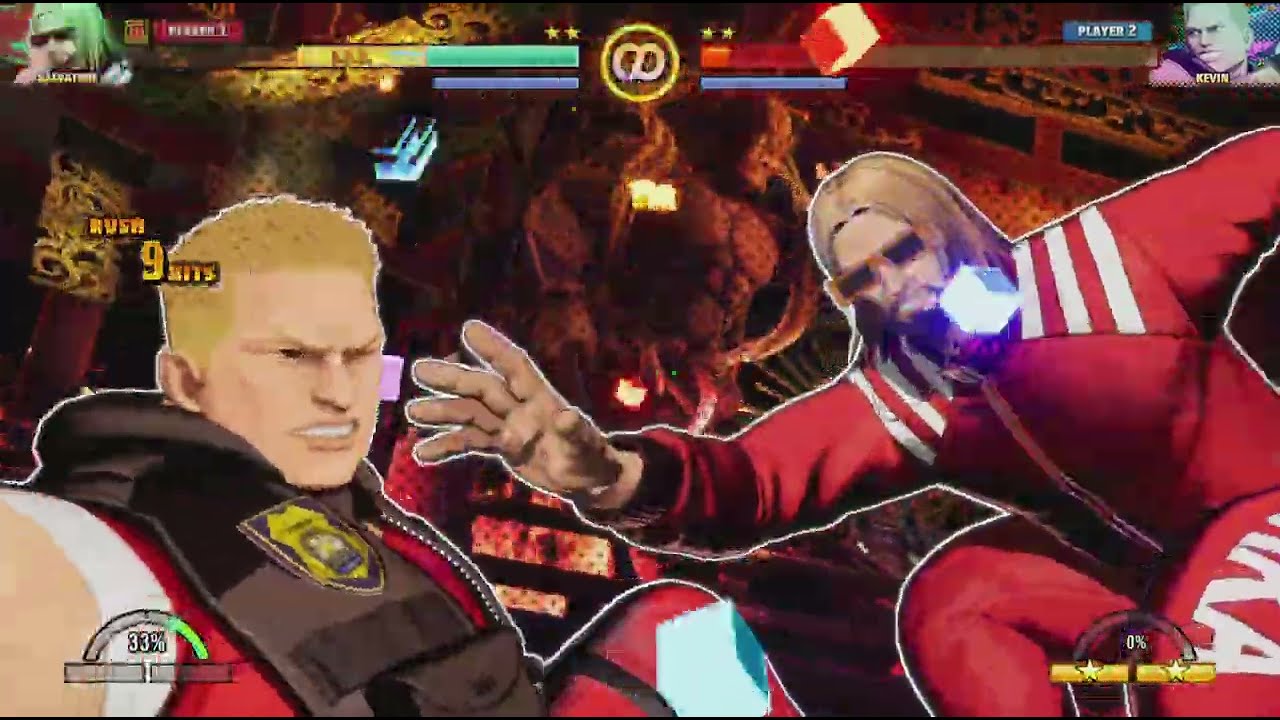 FATAL FURY: City of the Wolves Salvatore vs Kevin