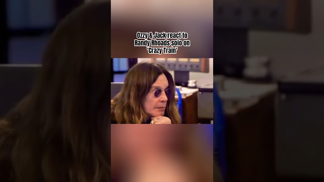 Ozzy Osbourne and Jack react to the isolated Randy Rhoads solo on Crazy Train