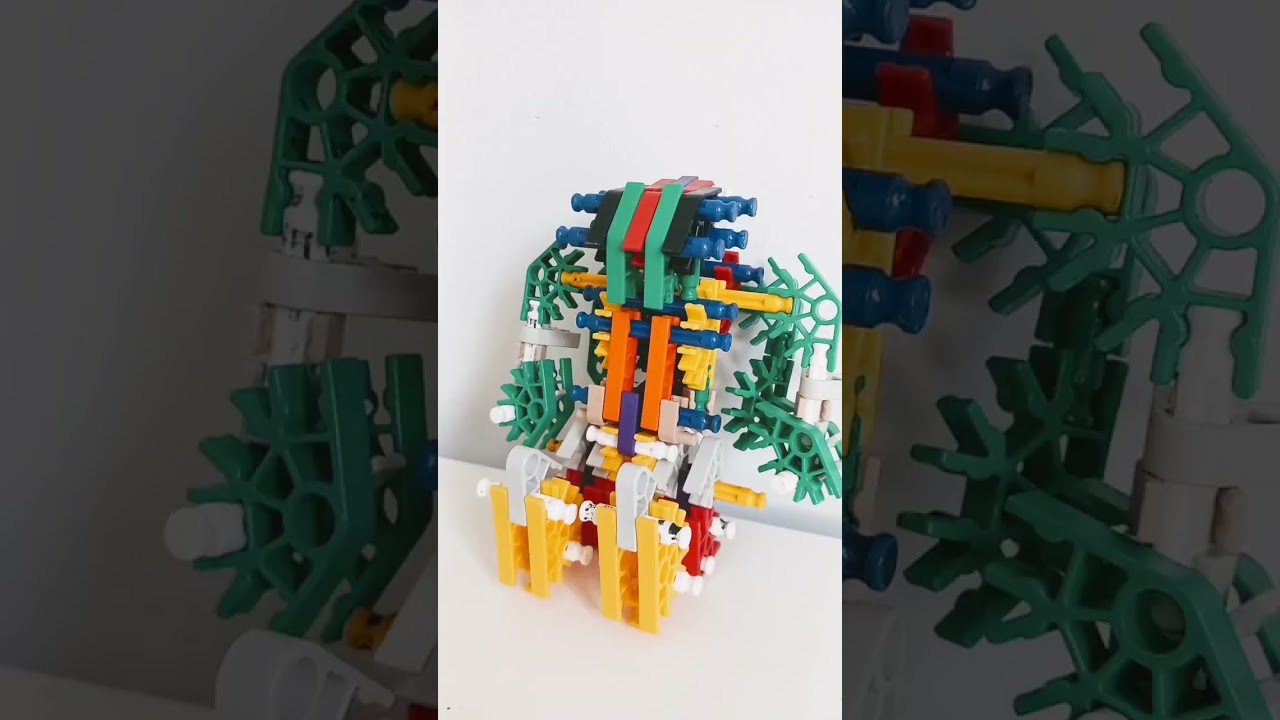 made a robot with Knex! #knex #robot #robots #shorts #knexrobot #short