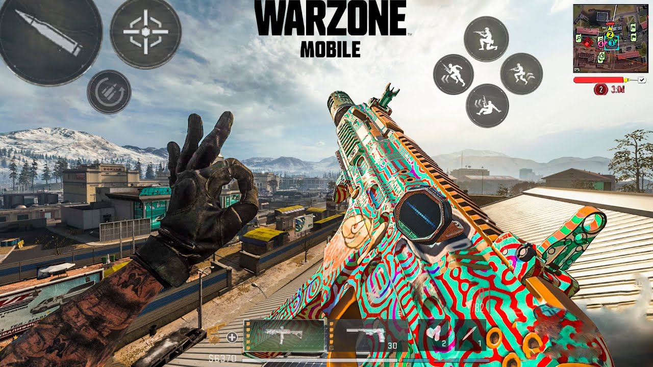 WARZONE MOBILE PEAK GRAPHICS ANDROID GAMEPLAY