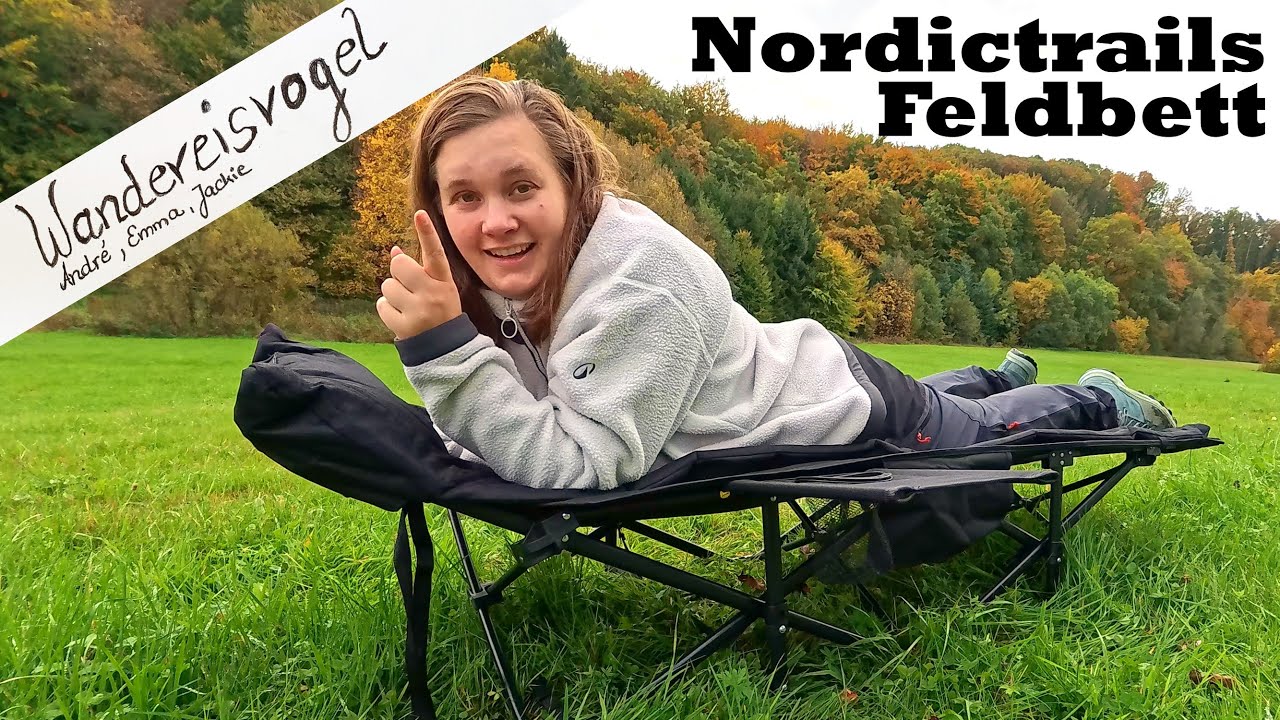 Vorstellung Nordictrails Feldbett: Super günstig & stabil - perfekt für Camping und Festival
