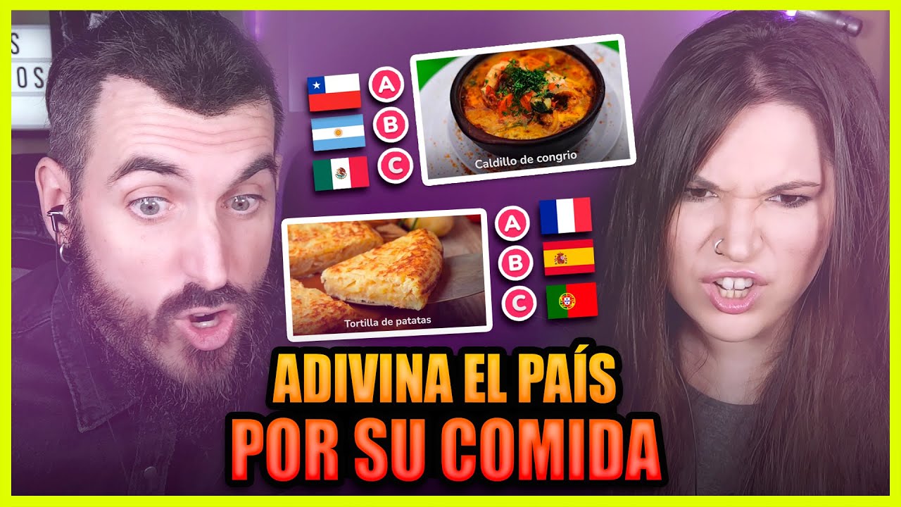 👉 ADIVINA EL PAÍS POR SU COMIDA 🍕🌮😋 ¿CUÁNTO SABES de GASTRONOMÍA? | Somos Curiosos