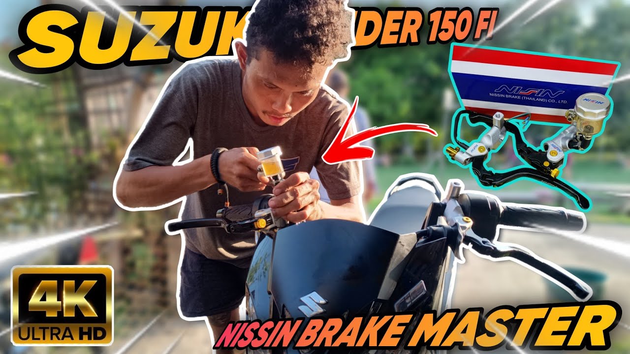 PAANO MAG INSTALL NG NISSIN BRAKE MASTER SA SUZUKI RAIDER 150 FI/CARB - Full Tutorial Guide 💯🔥