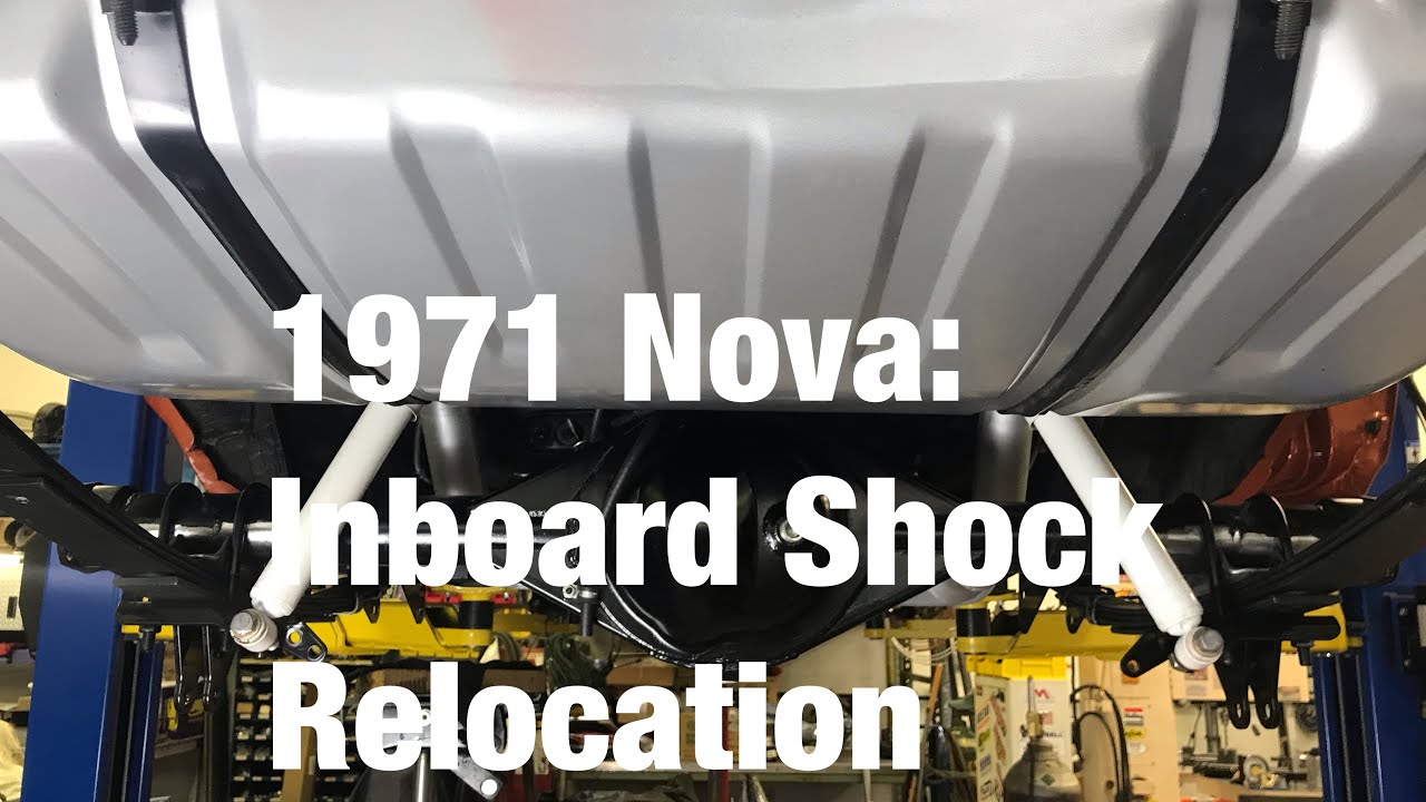 1971 Nova: перемещение внутреннего амортизатора