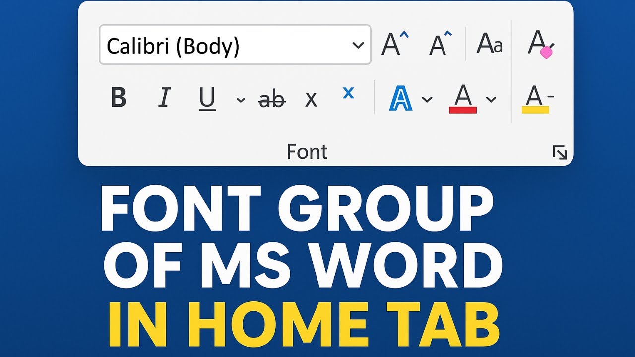 Font Group Commands in Word &ndash; Make Your Documents Look Professional