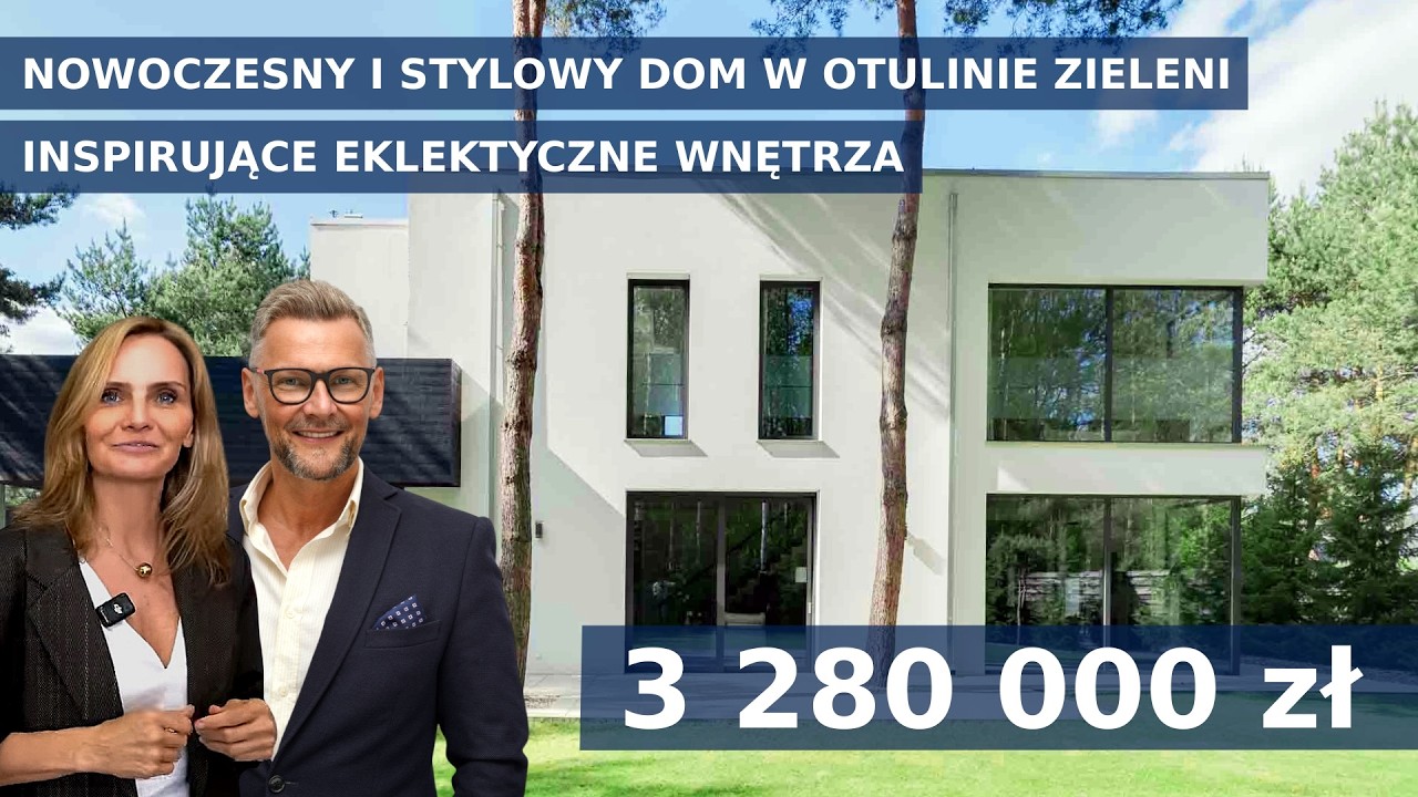 Nowoczesna bryła i eklektyczne wnętrze wypieszczonego domu w centrum Polski od Mr. House.