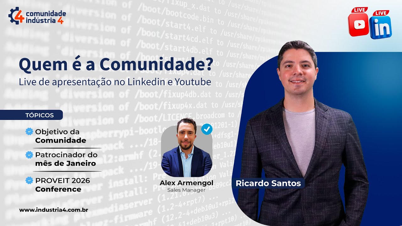 🔴 LIVE: O que é a Comunidade Indústria 4?