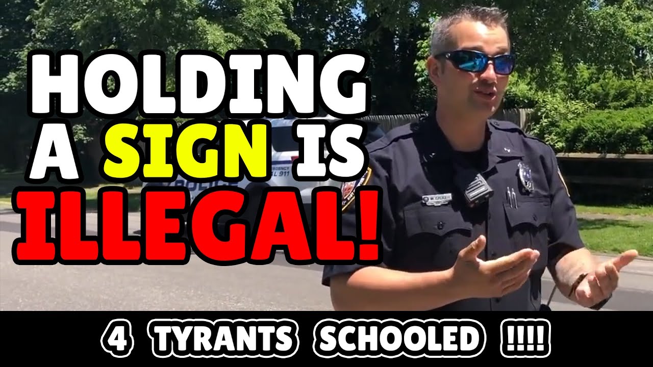 4 COPS RAID YARD SALE - GET DISMISSED