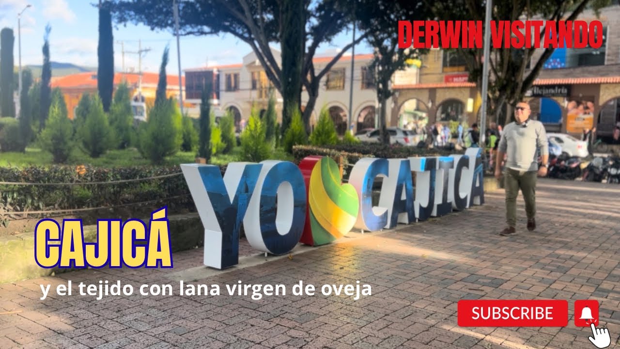 Visitando Cajicá. Conoces el tejido de lana virgen de oveja? 📍🇨🇴🚂