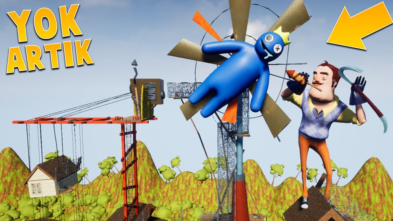 Bu Kadar da Olmaz be Bıyıklı, Dünyanın En Büyük Mod Evi, Hello Neighbor Mod