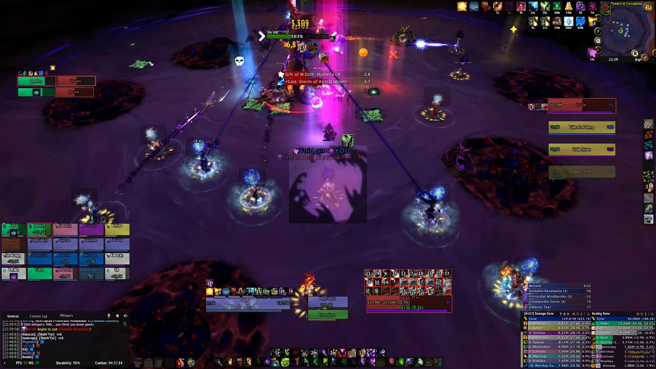 Echoes vs Uu'nat mythic