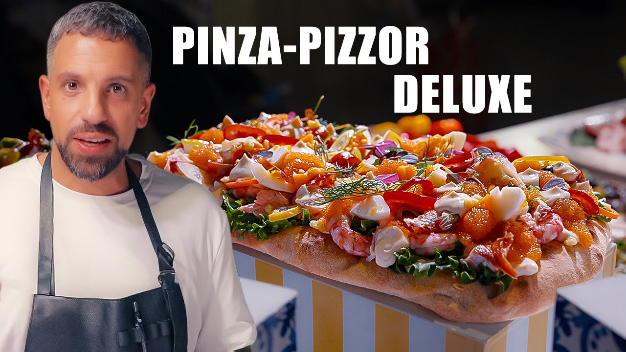 Kalla Pinzapizzor Tre Världar: Skandinavisk Havsdelikatess, Italiensk Klassik & Fransk Elegans!