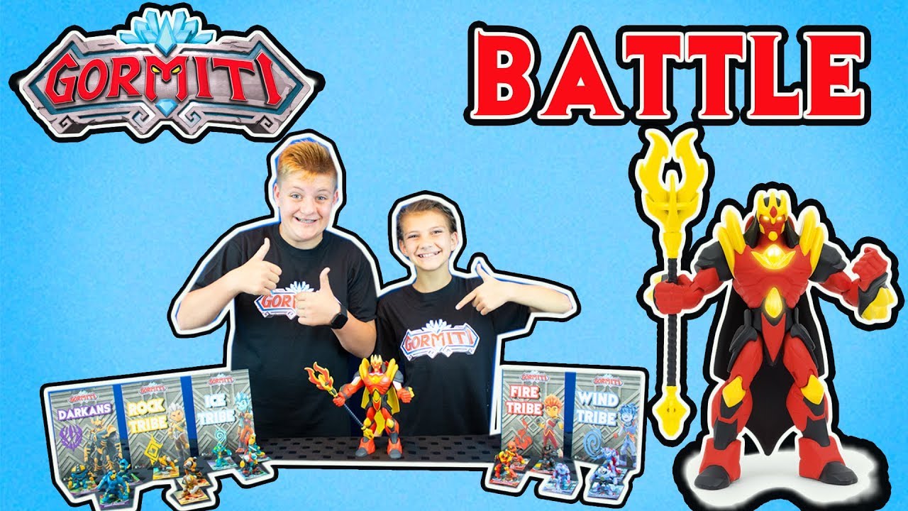 Gormiti Battles - Full Set Of Mini Figures And Deluxe Lord Keryon #AD