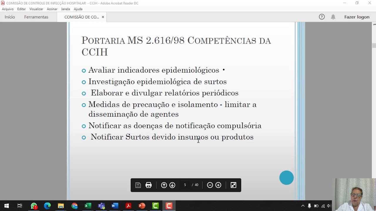 CCIH E INDICADORES