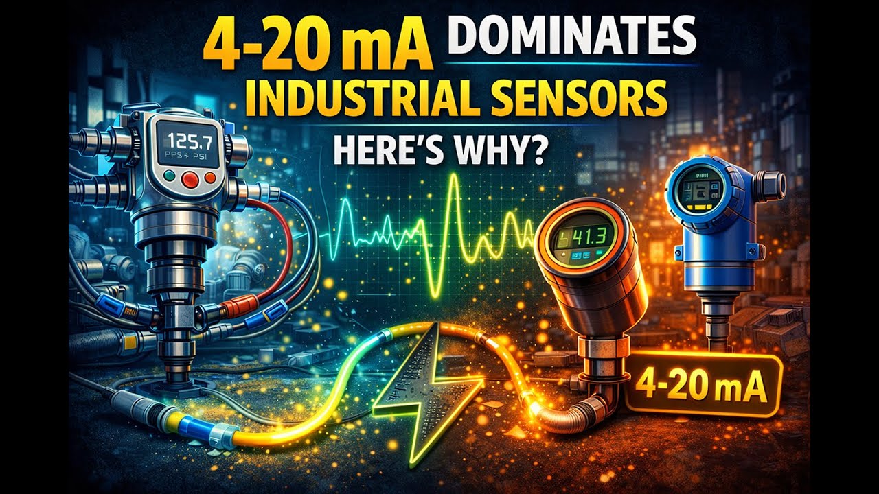4–20 mA vs 0–10 V | Which Analog Signal Is Better for Industrial Sensors? #Analog #Sensors