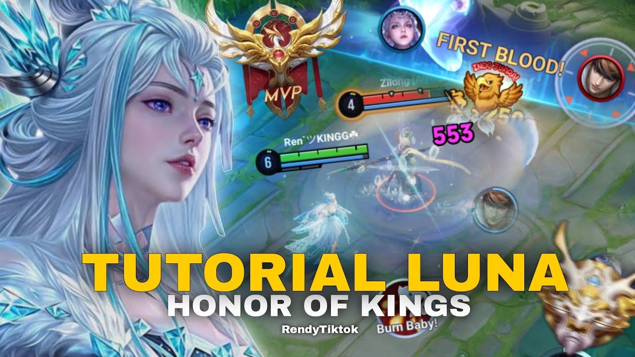 Tutorial Hero Luna Honor of Kings – Combo Fasthand 5x Dash! Cara Main & Rahasia Mark Reset Ultimate